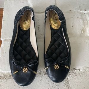 Black Michael Kors flats